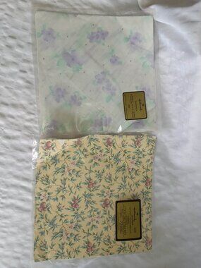 8 old/retro/vintage gift wrap papers sets in their opened plastic